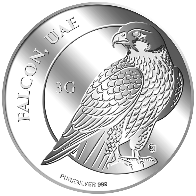 3g Falcon Silver Medallion (Coming Soon)